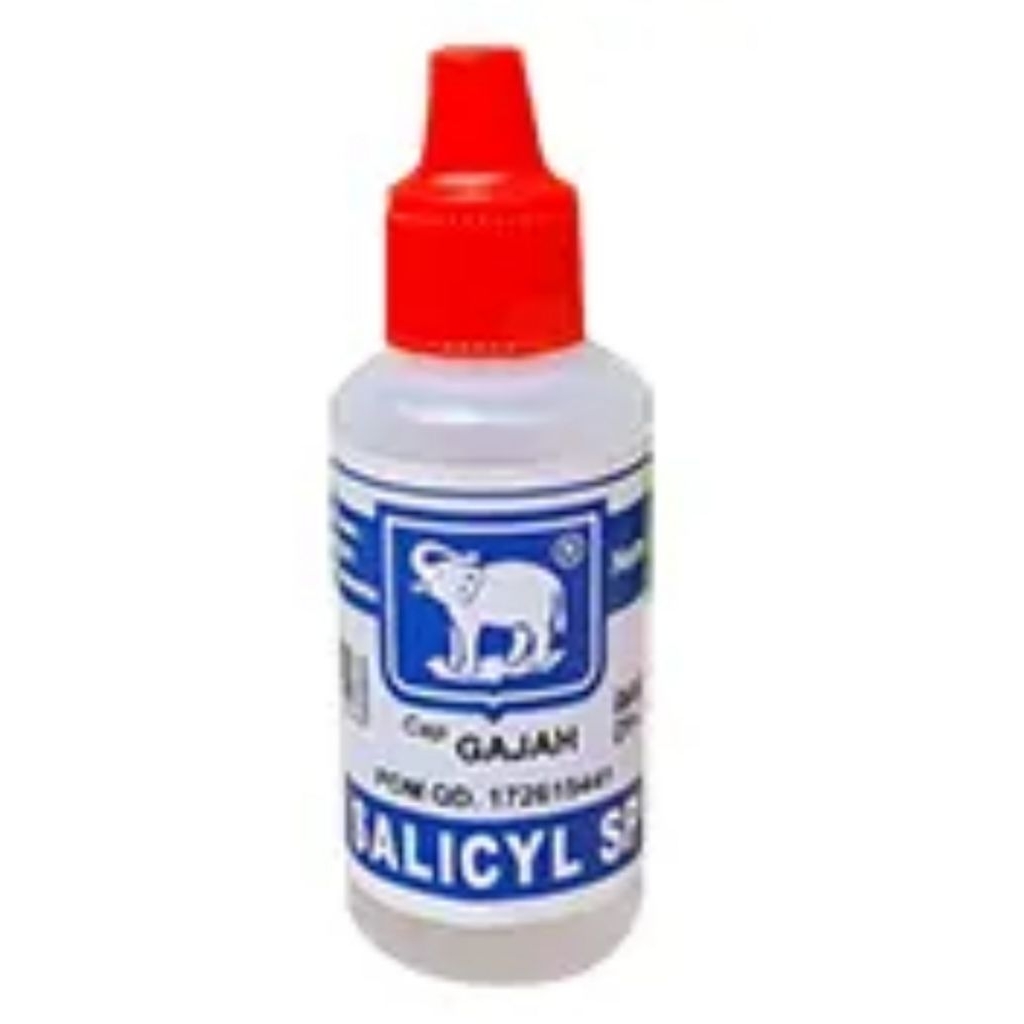 SALICYL SPIRITUS 20 ML CAP GAJAH | OBAT PANU  KADAS KURAP