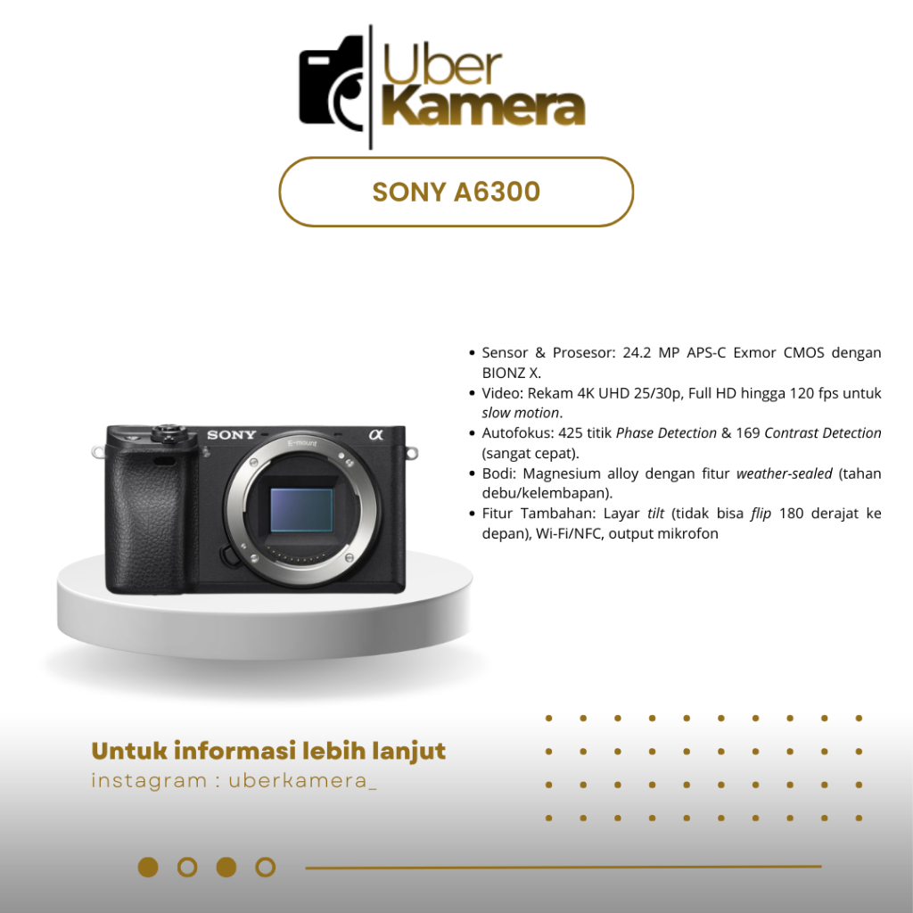 SONY A6300