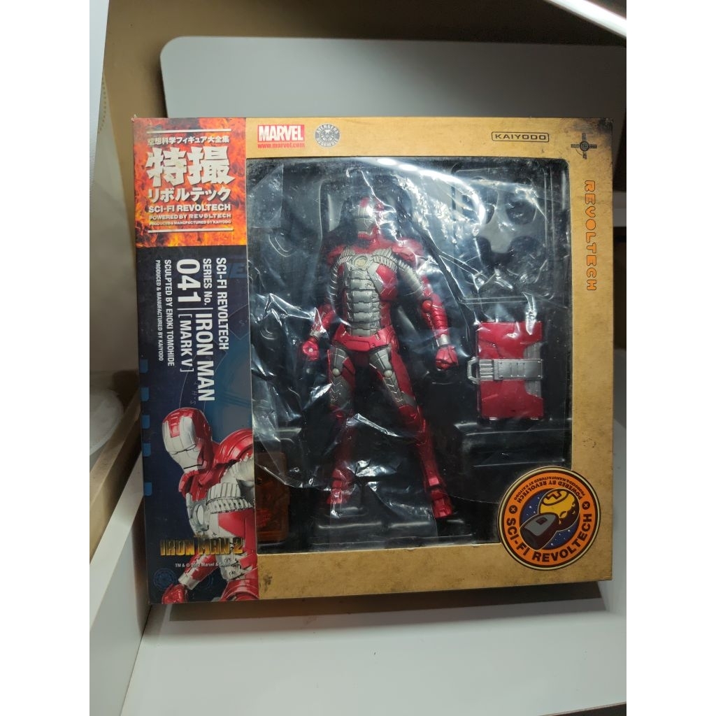 [READY]pajangan koleksi action figure revoltech ironman mark 5