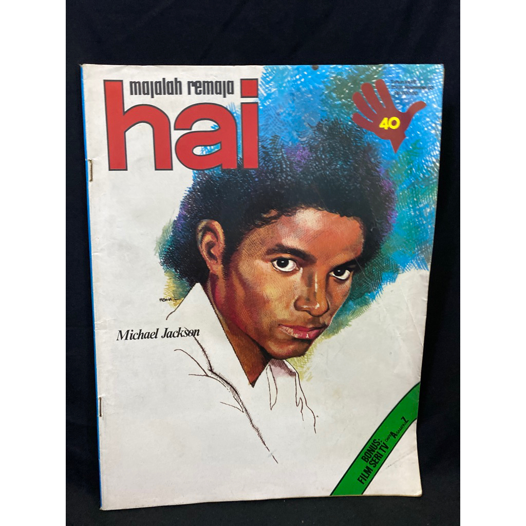 Buku MAJALAH REMAJA HAI MICHAEL JACKSON