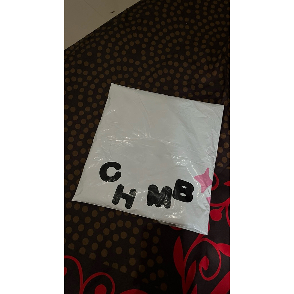 T-shirt Oversized chambre putih