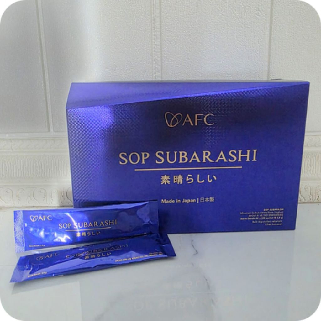 Sop Subarashi 1 Sachet Superfood Japan Ori