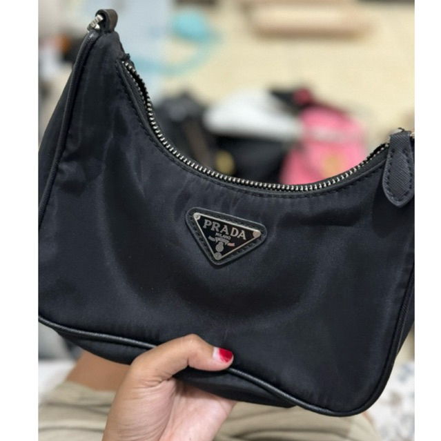 Prada Nylon Mini Bag - Tas Second/Tas Preloved/Tas Branded Preloved Murah