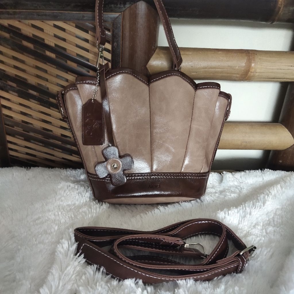 BARU AKACI tas selempang tas jinjing wanita kerang