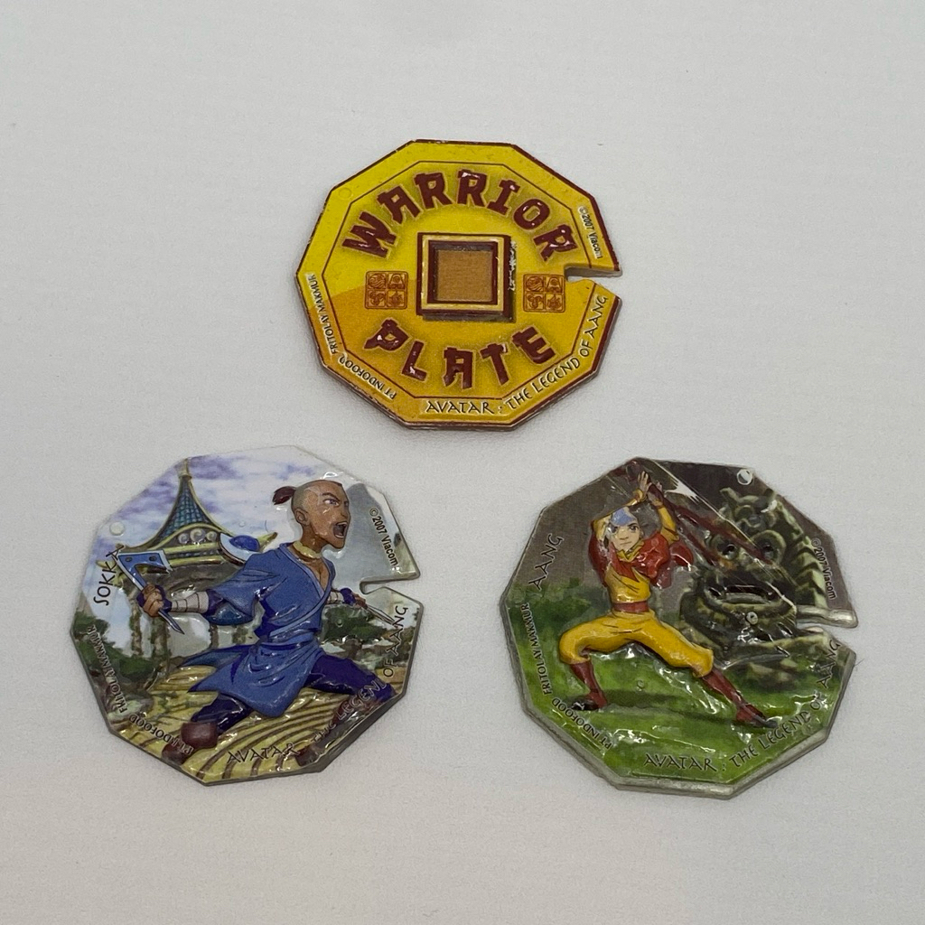 Tazos Avatar The Legend of Aang Chiki 2007