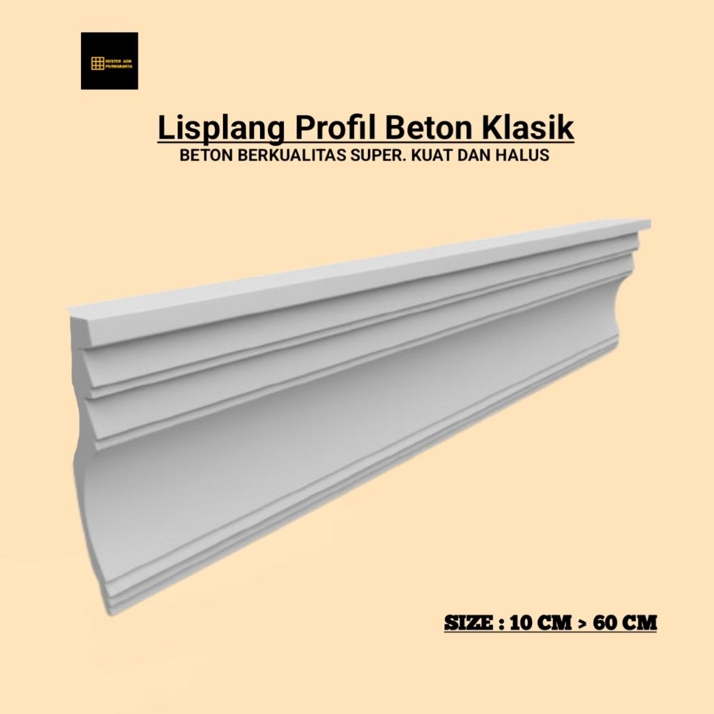 Lisplang Profil Beton List Profil Tempel List Tempel Profil List Cantol Tempel Beton Profil Tempel B