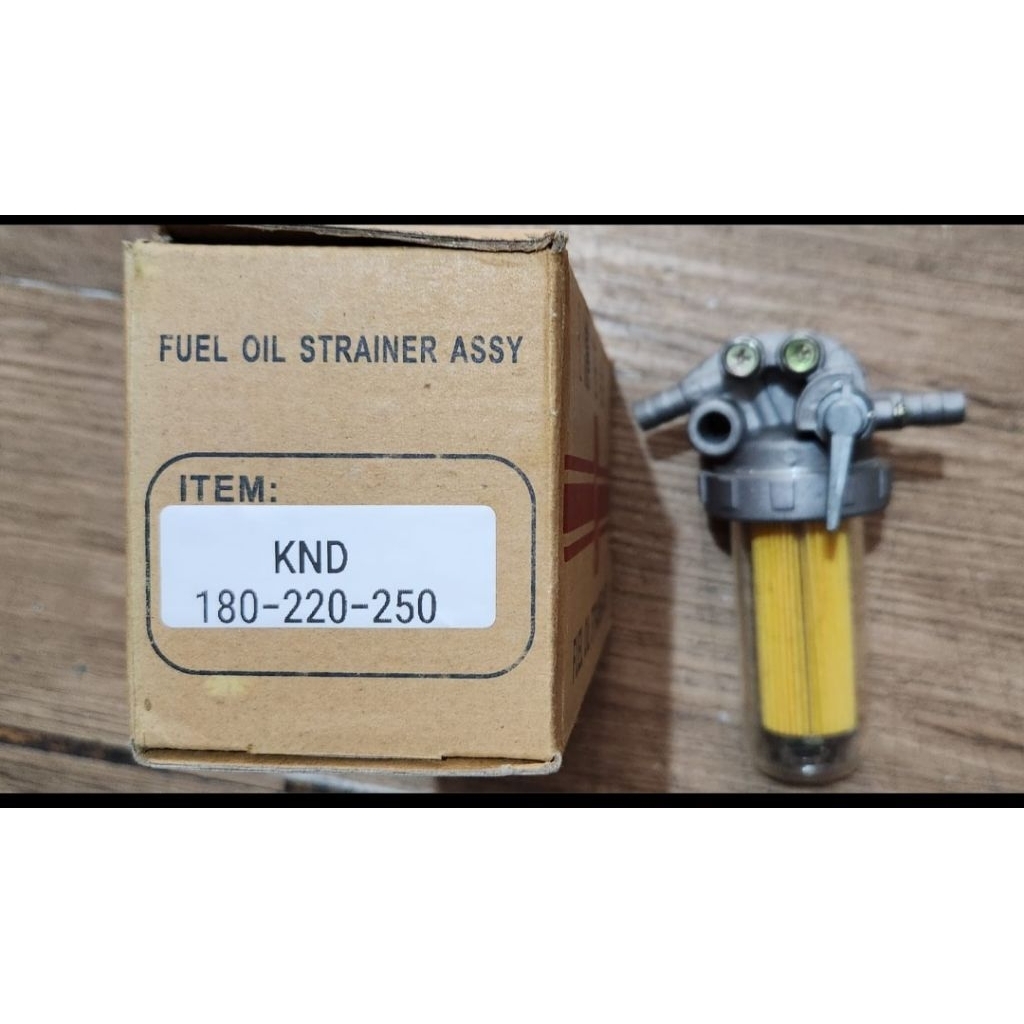 Filter Solar Assy Fuel Oil Strainer Kubota KND180-KND250