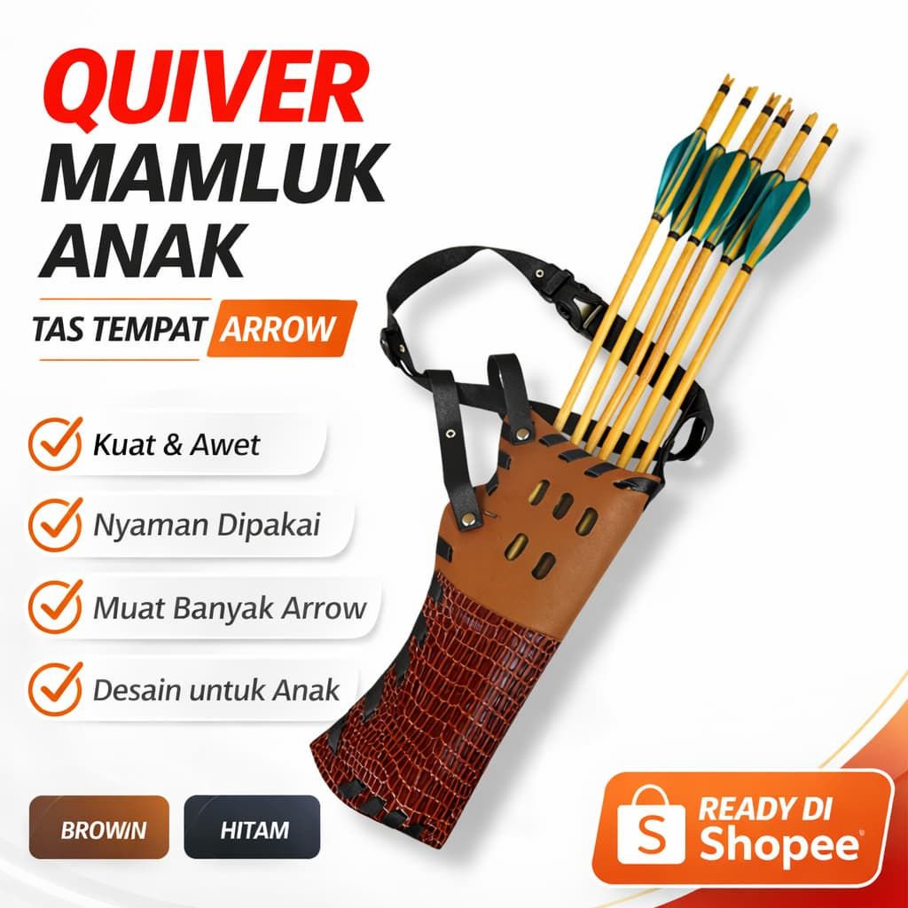 QUIVER MAMLUK ANAK KULIT SINTETIS / PCS