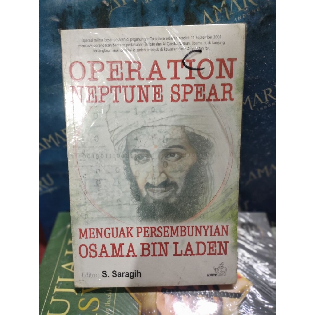 ORIGINAL BUKU OPERATION NEPTUNE SPEAR MENGUAK PERSEMBUNYIAN OSAMA BIN LADEN