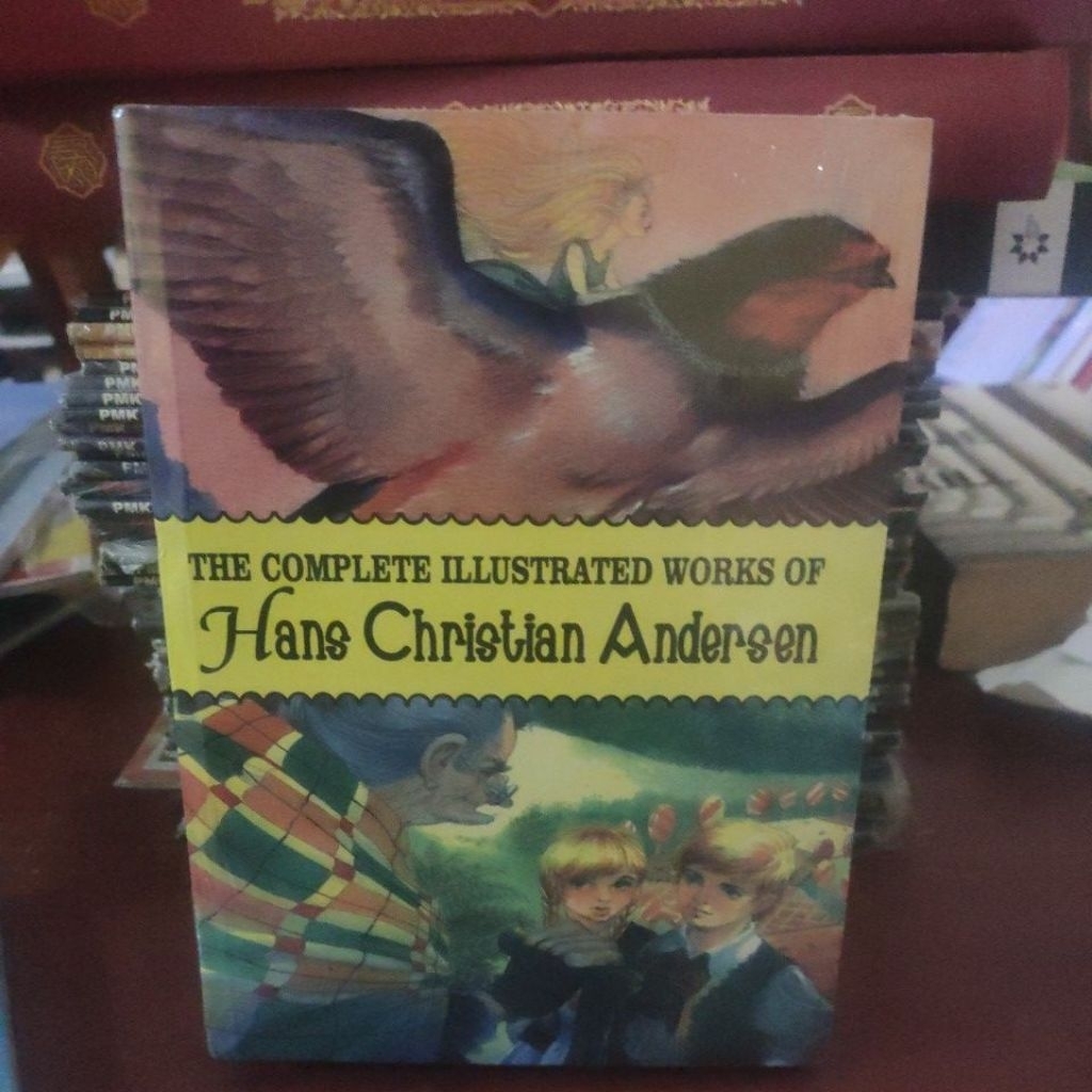 NOVEL BAHASA INGGRIS. THE COMPLETE ILLUSTRATED WORKS OF HANS CHRISTIAN ANDERSEN.( CERITA ANAK CLASSI