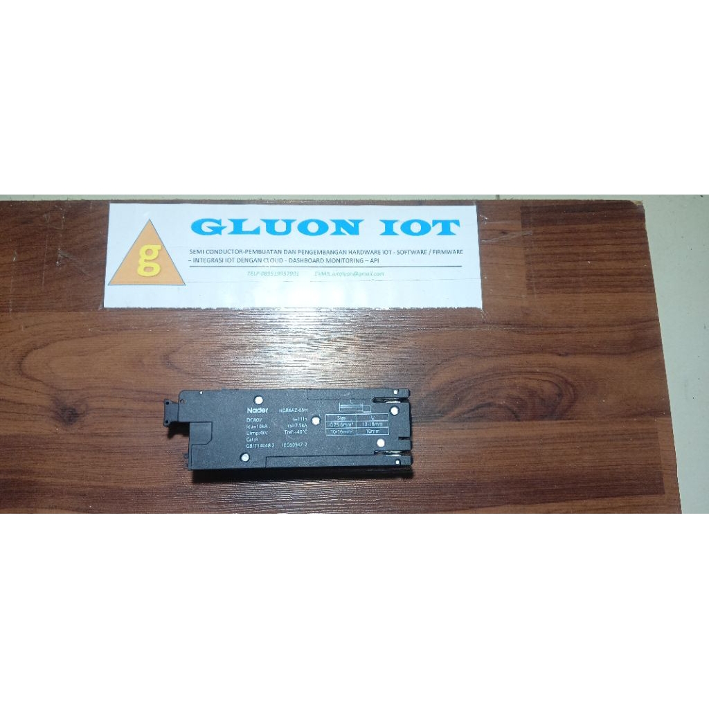 MCB SLOT BACKUP RECTIFIER NADER CIRCUIT BRACKER NDB6AZ -125H 16A DC80V MB15