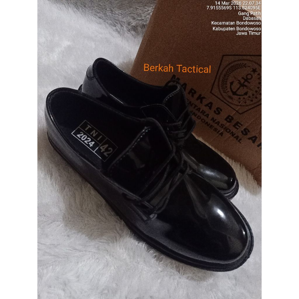 Sepatu PDH Jatah TNI