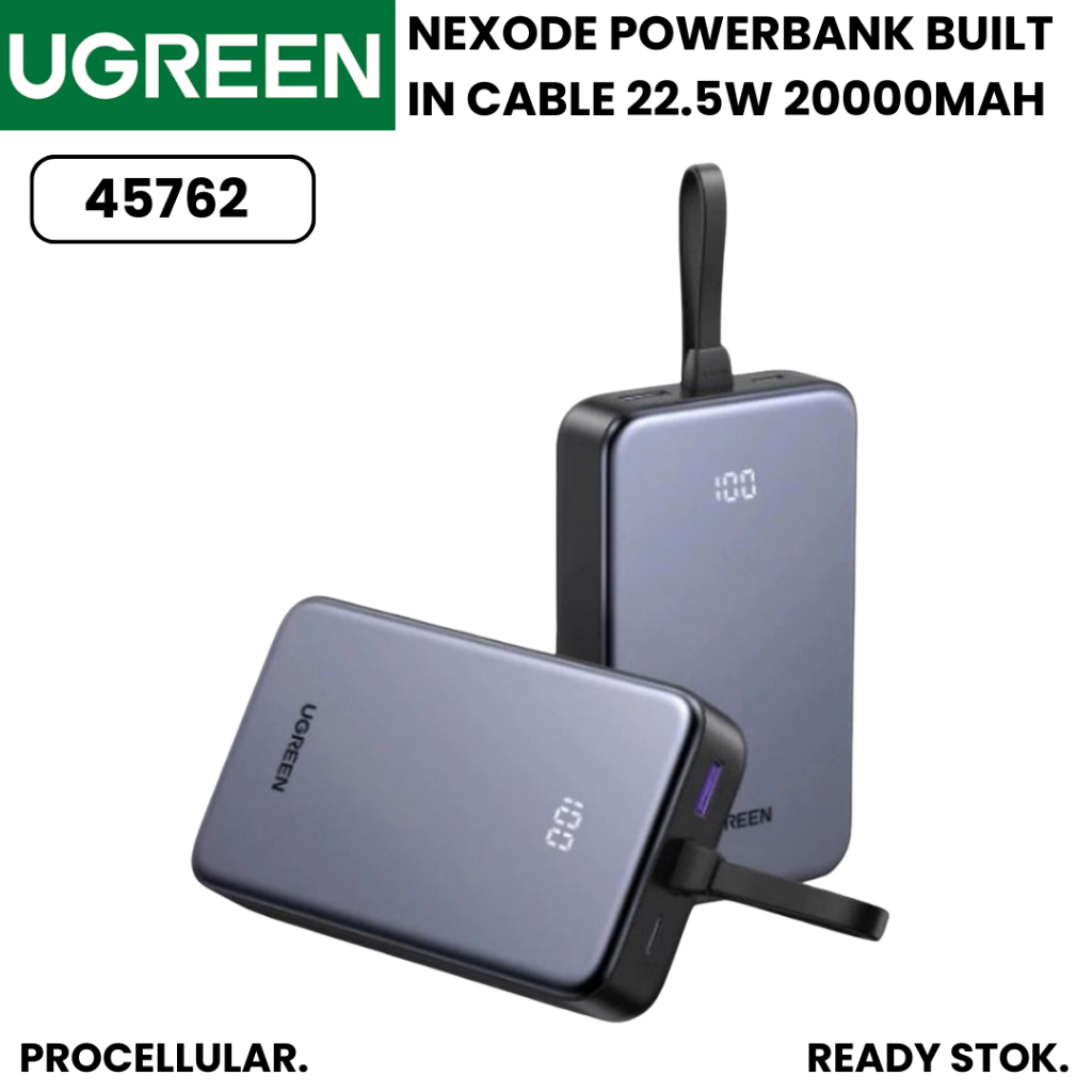 Ugreen Power Bank 20000mAh PD 22.5W Fast Charging PowerBank 45762