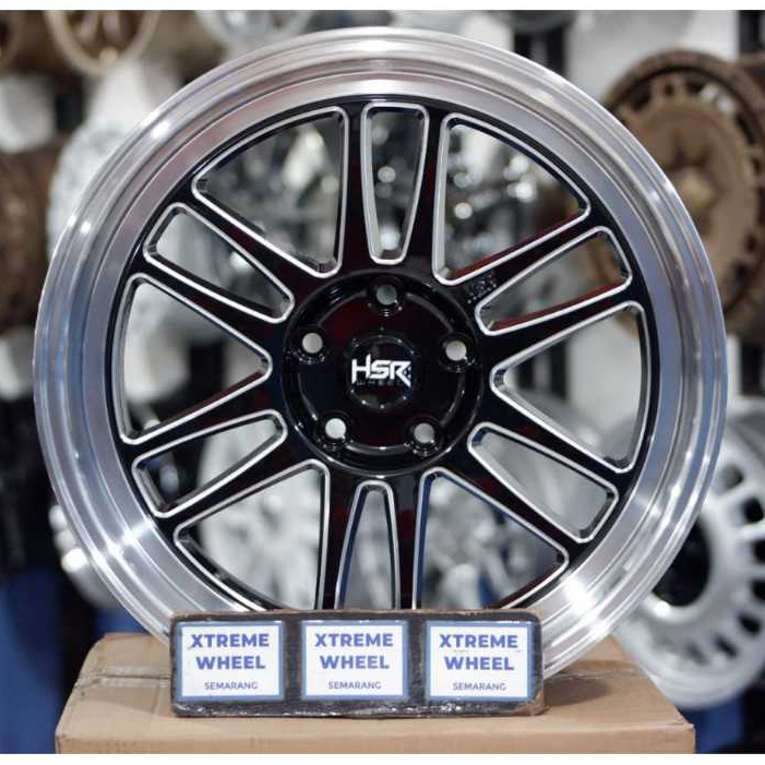 Velg Mobil Innova Rush Brv Xpander Civic Ring 17 Lebar 8,5 Pcd 5x114,3 Et22 Hsr BLY01