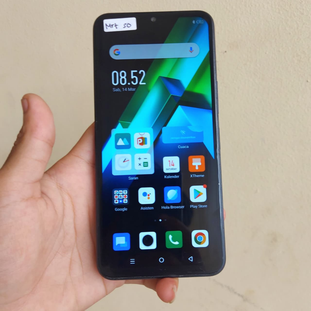 Infinix Note 12i 2022 RAM 6GB Internal 128GB Fingerprint Bekas Resmi