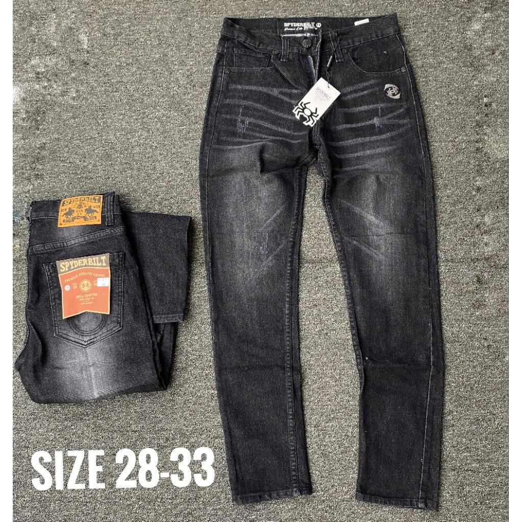 Celana Jeans Panjang Cowok Spyderbilt Premium