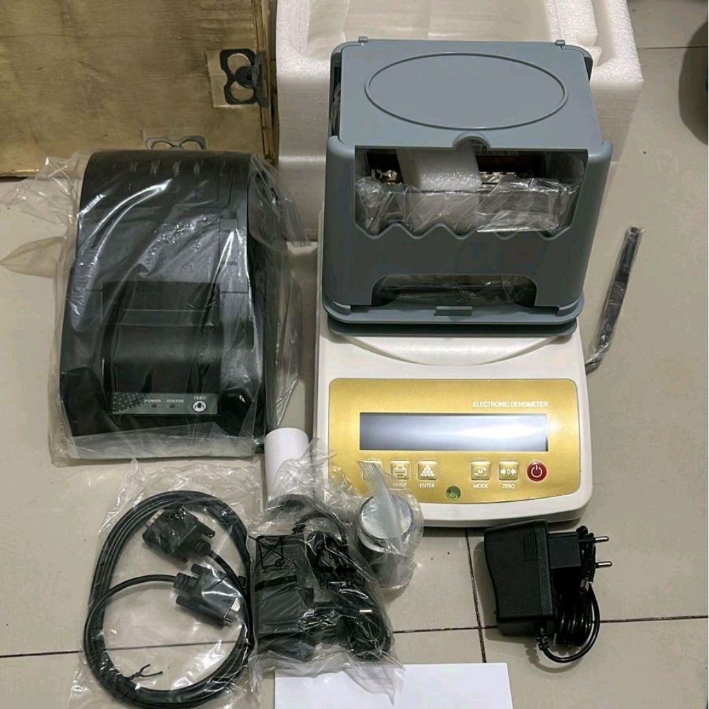 Timbangan Emas, Perak & Platinum Digital Kapasitas 1.5kg Bergaransi Alat Uji Kadar Emas Otomatis