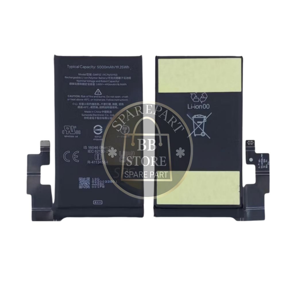 BATERAI GMF5Z COMPATIBLE UNTUK GOOGLE PIXEL 7 PRO (GOPIX 7 PRO) BATTERY ORIGINAL QUALITY