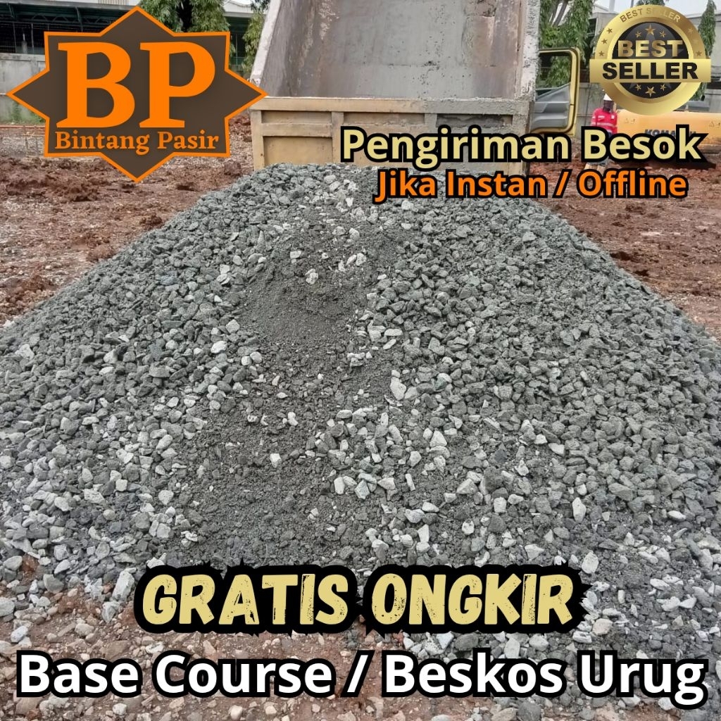 Base Course / Beskos Urugan / Batu Urugan