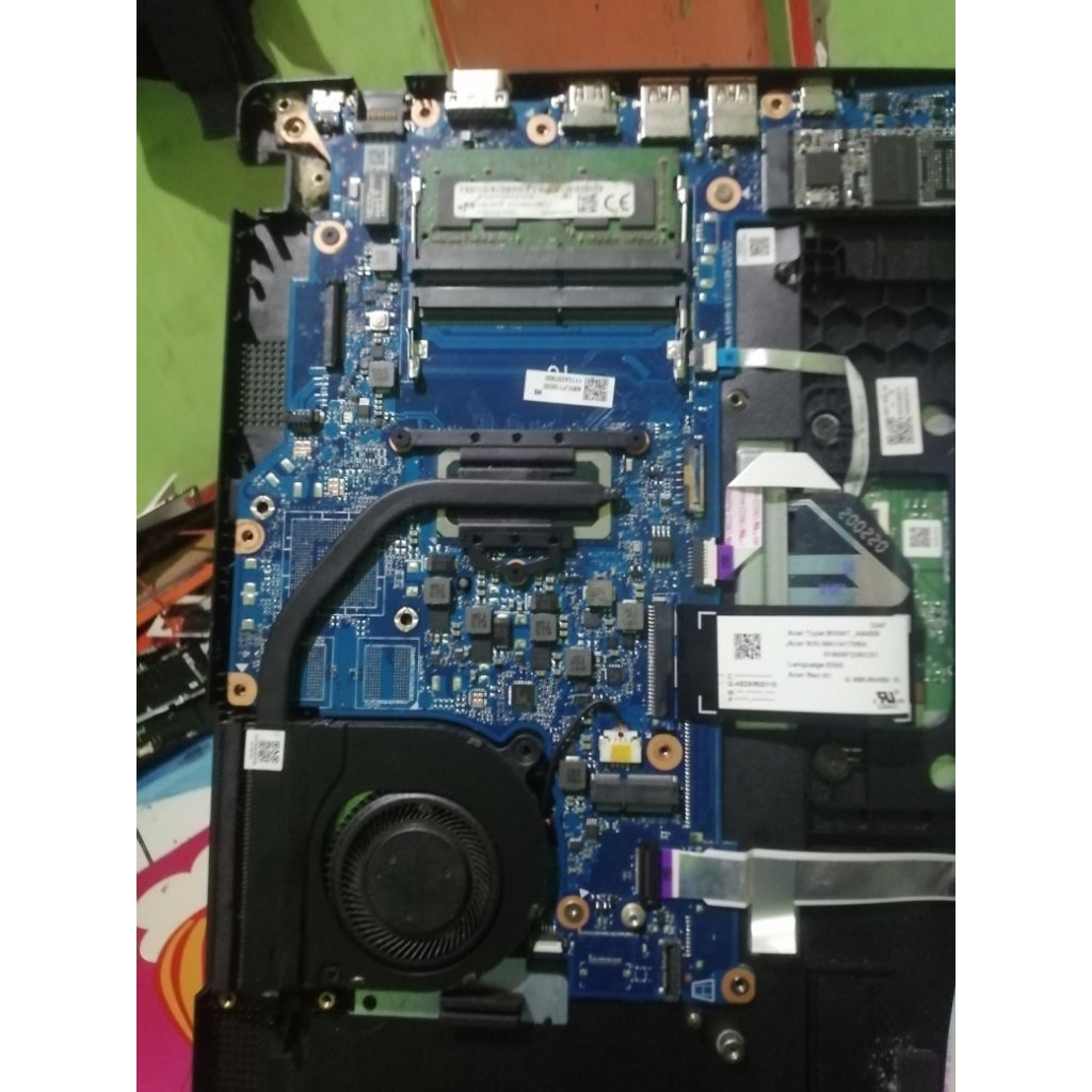 mobo Acer travelmate p214-52 i5 gen 10