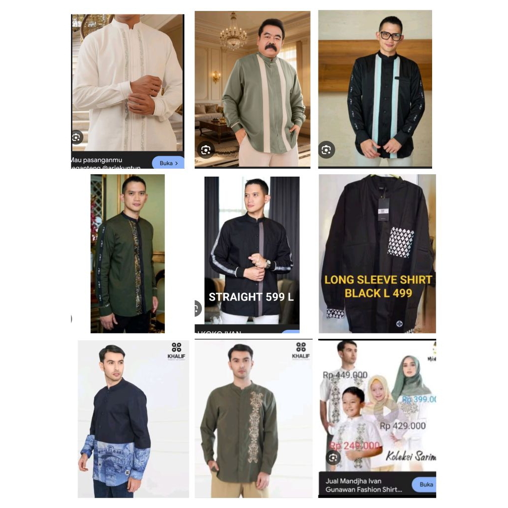 Mandjha Koko Ivan Gunawan Fashion Original TORN,ADA ANKARA,CORDOBA,PRIDE,AVIANNA,VELISE,ITALIAN ARCH