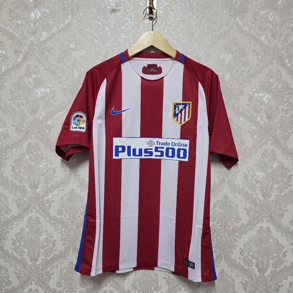 ATM ATLETICO MADRID 2016/17 HOME REPLICA JERSEY ORIGINAL