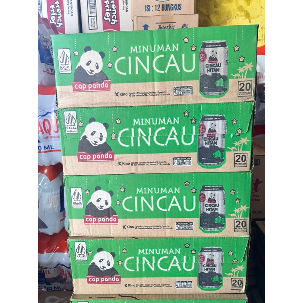 Minuman Cincau Cap Panda Kaleng 1 Dus 20 Kaleng