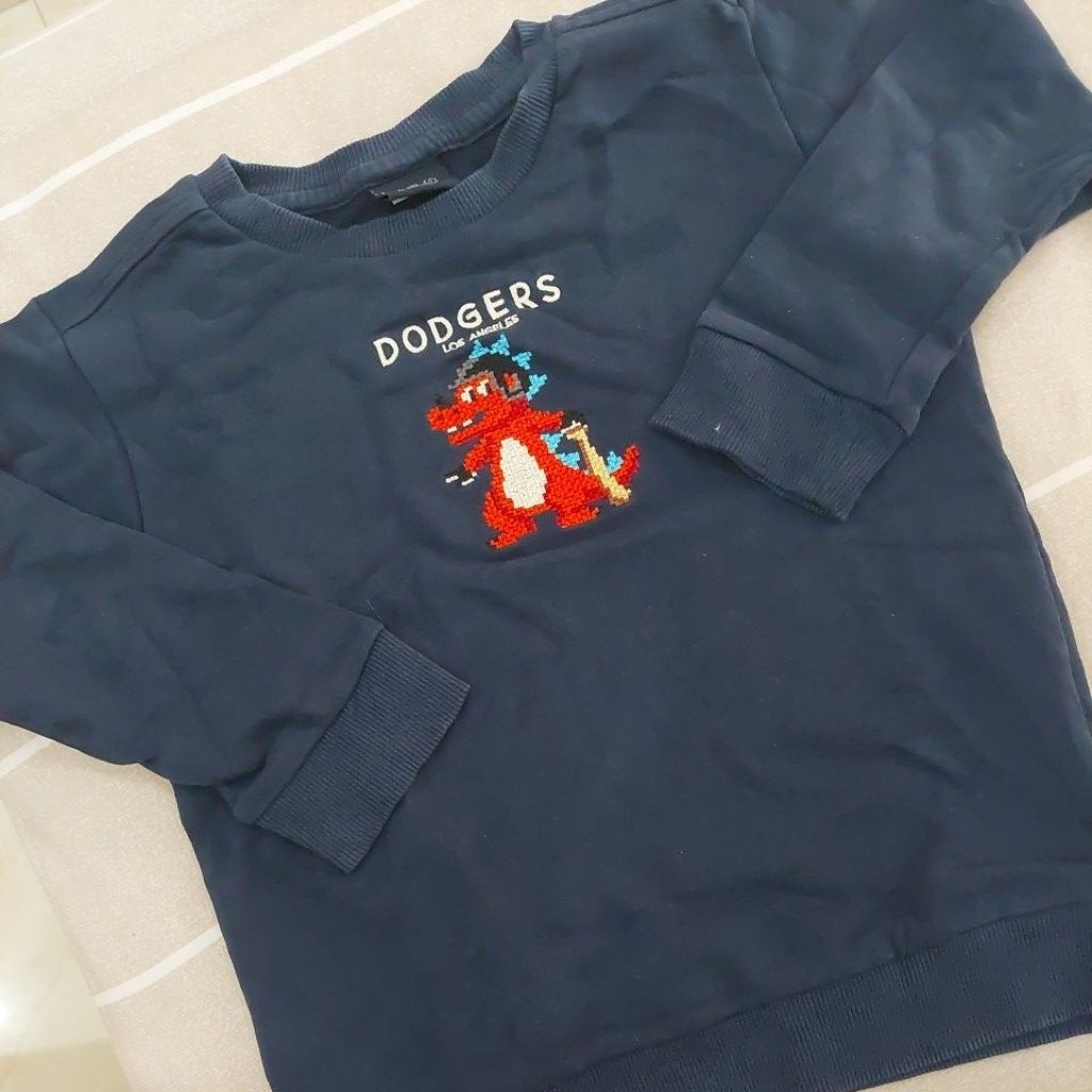MLB DODGERS LOS ANGELES KAOS ANAK ATASAN CN CREWNECK ORIGINAL PL
