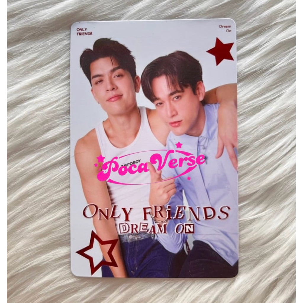Official Photocard Only Friends Dream On Photocard Secret JossGawin Joss Wayar Gawin Caskey 2026