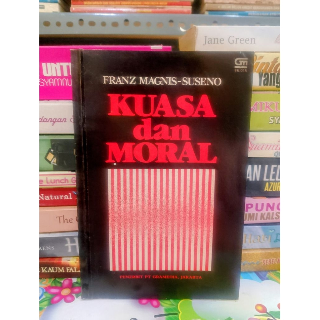 BUKU KUASA DAN MORAL BY FRANZ MAGNIS SUSENO (ORIGINAL)