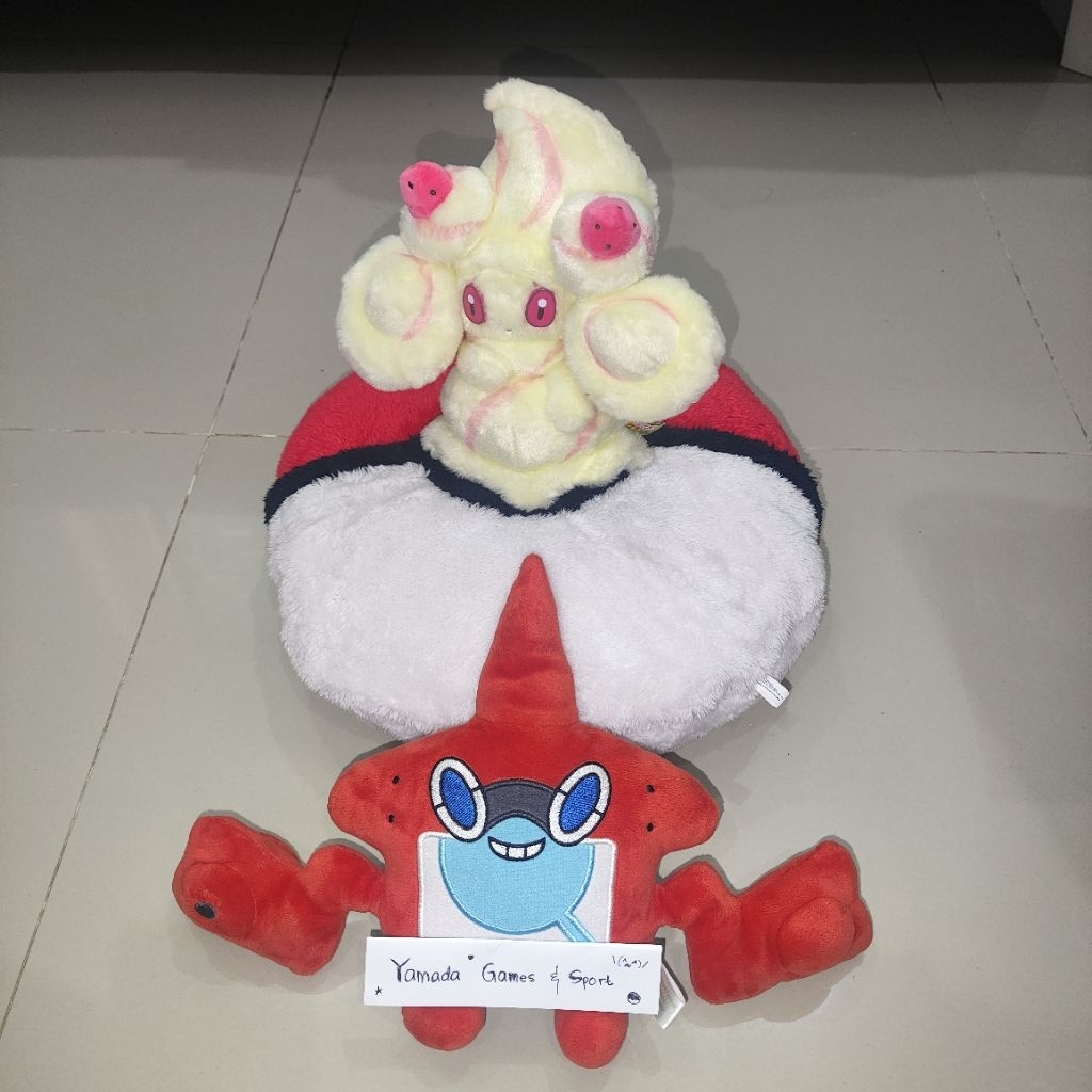 POKEMON TARTS ALCREMIE I CHOOSE YOU TAKARA TOMY ARTS BONEKA PLUSH DOLL MATA KERAS T-ARTS Boneka Plus