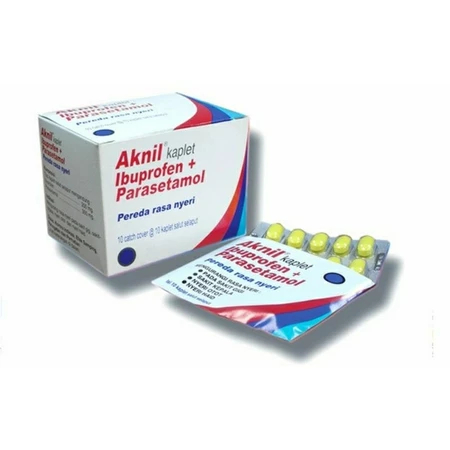 Aknil Ibuprofen + Paracetamol isi 10 tablet