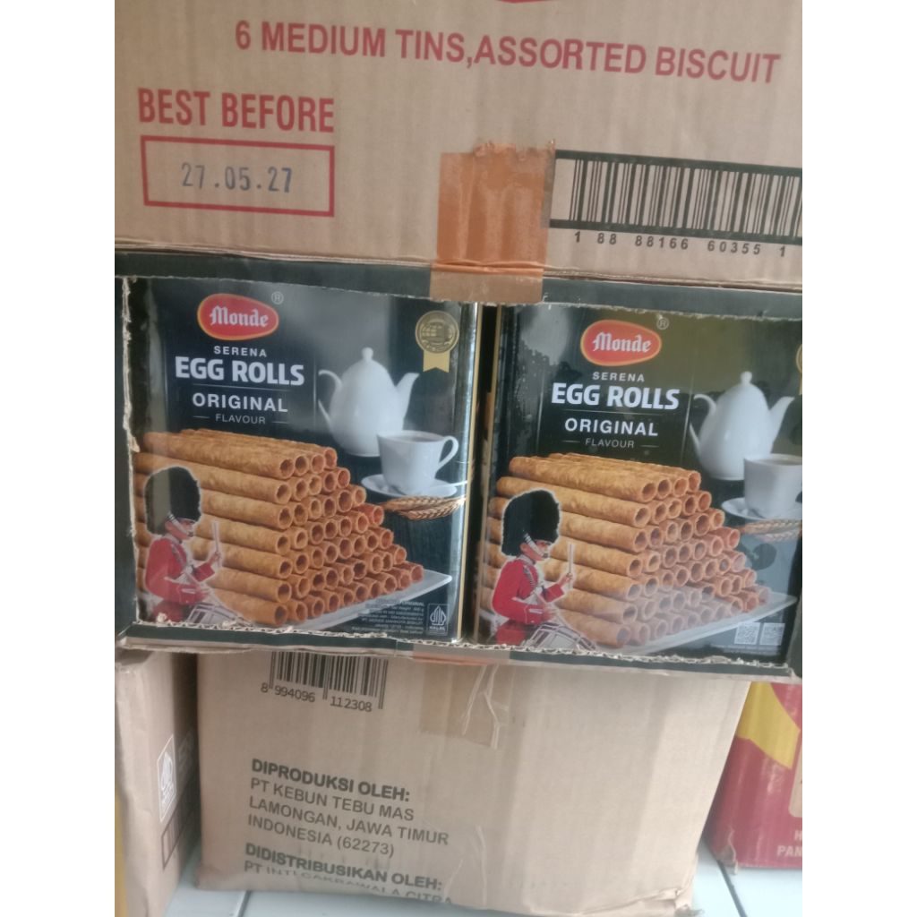 monde serena eggroll kaleng 600gram