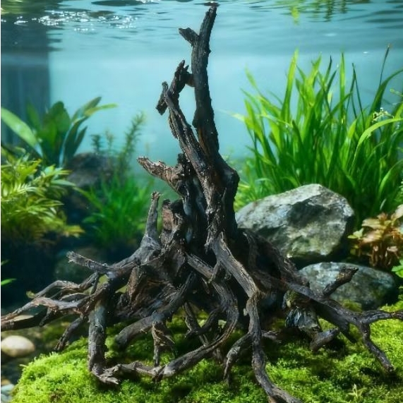 Kayu Rentek Akar untuk rangkean dalam Aquascape/Aquarium