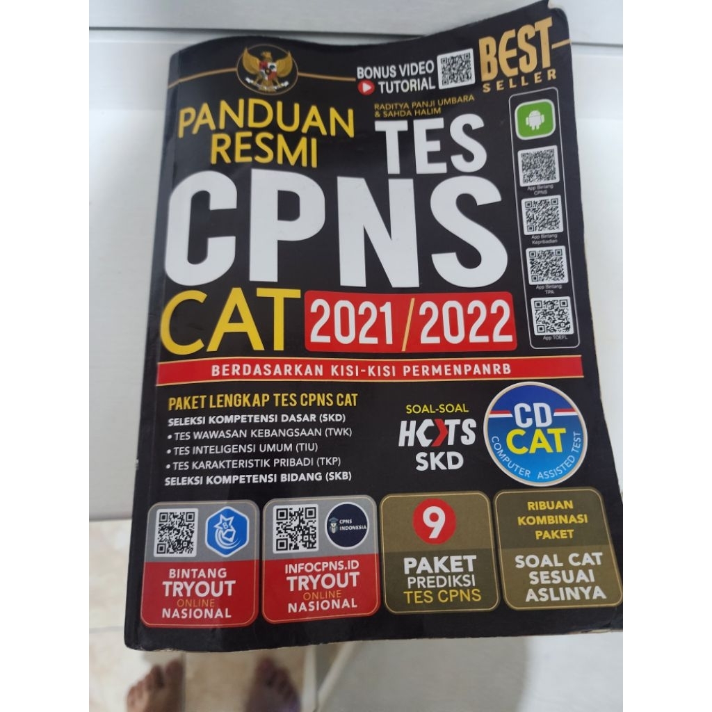 Buku Tes CPNS CAT 2021/ 2022 - Preloved