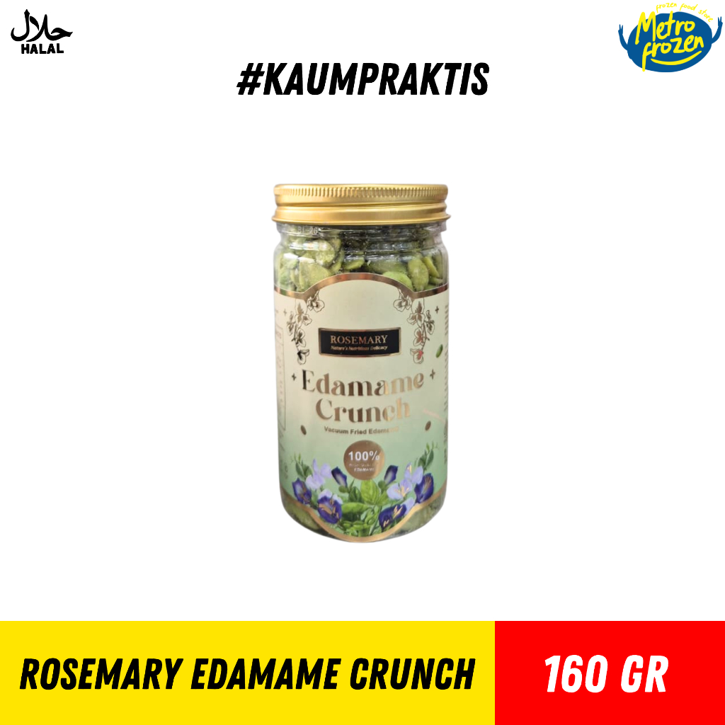 ROSEMARY Edamame Crunch 160gr //edamame kering //edamame krispi