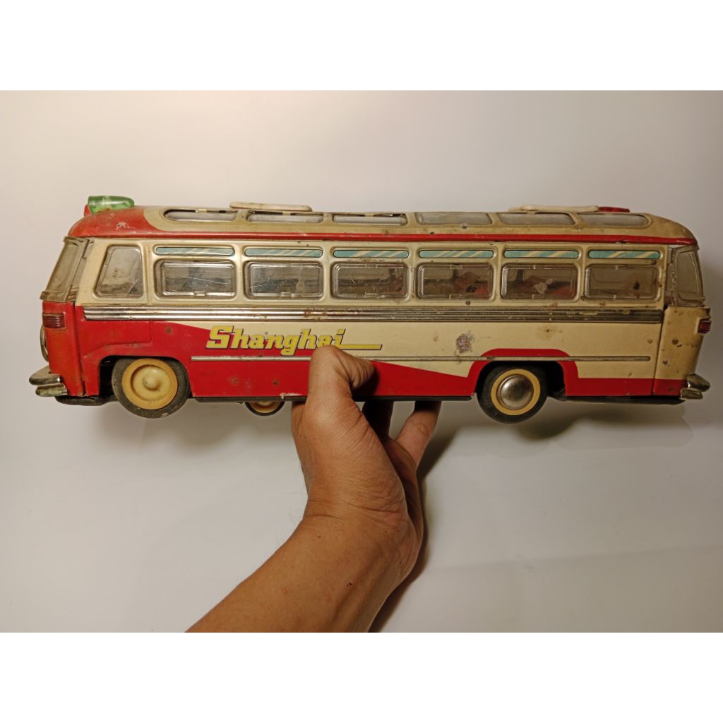 Vintage Tintoys Shanghai Bus 1970's