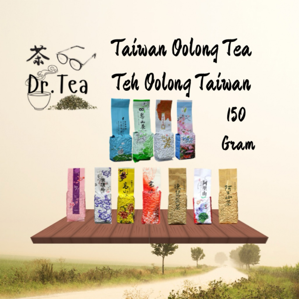 Dr.Tea - Taiwan Oolong Tea - Teh Oolong - 150 Gram