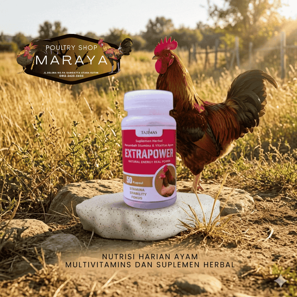 ExtraPower Vitamin Ayam dan Membantu Menambah Daya Tahan Tubuh