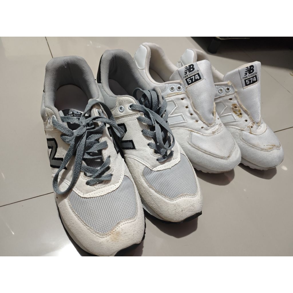 sepatu nb size 43 second