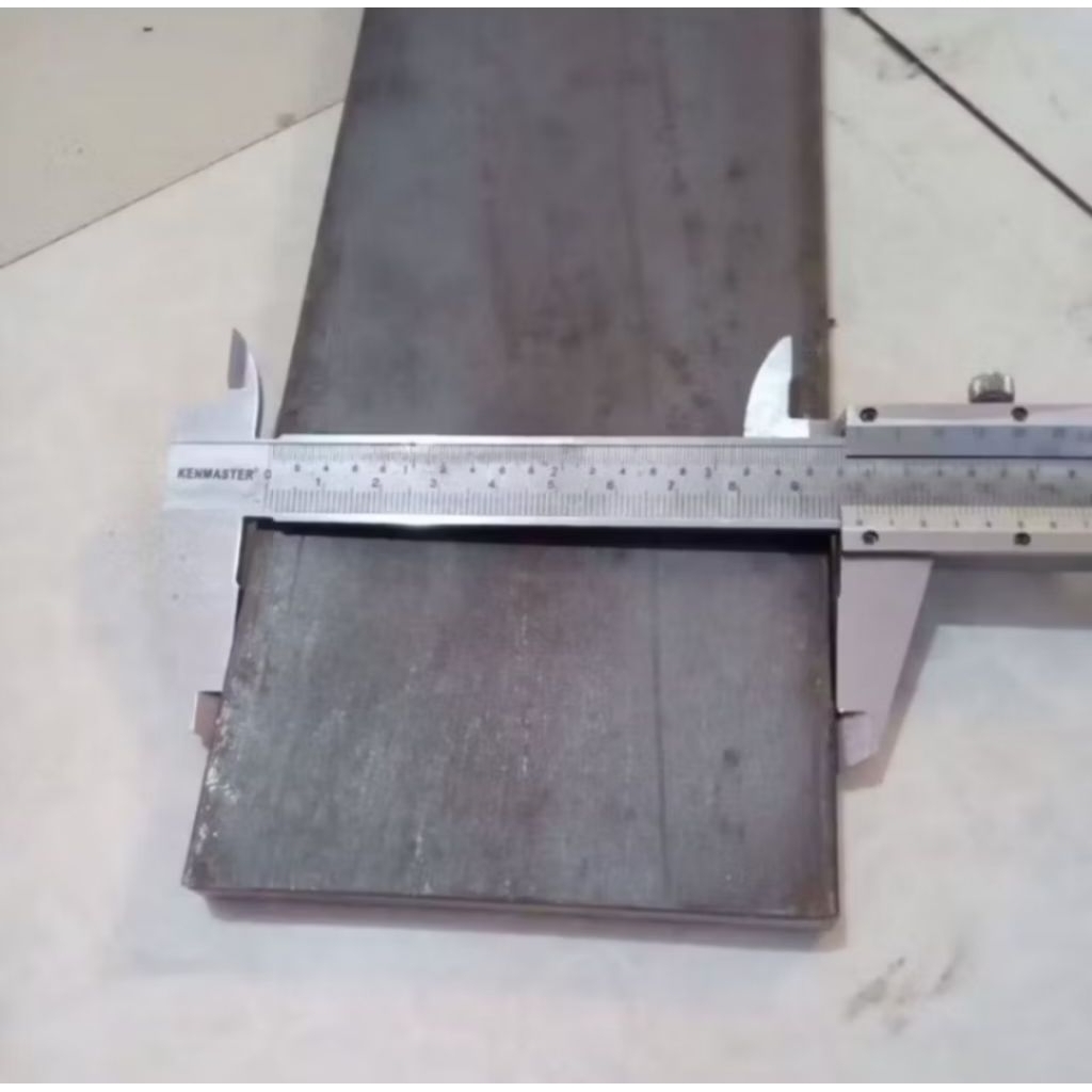 PLAT STRIP/200 cm/ LEBAR 9.9 cm × TEBAL 8.8 mm/ BESI SERBAGUNA/ BAHAN PERKAKAS