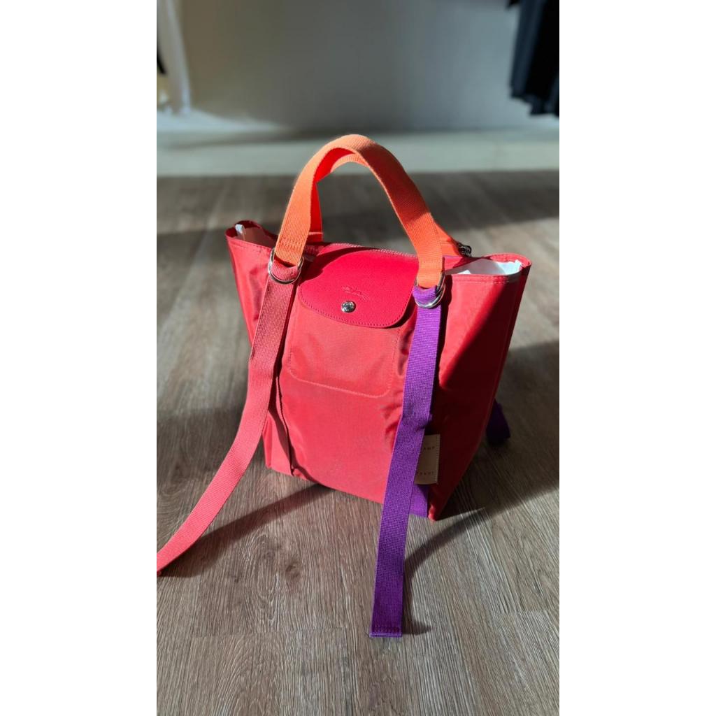 Longchamp Le Pliage Replay Tote Bag Nylon Leather