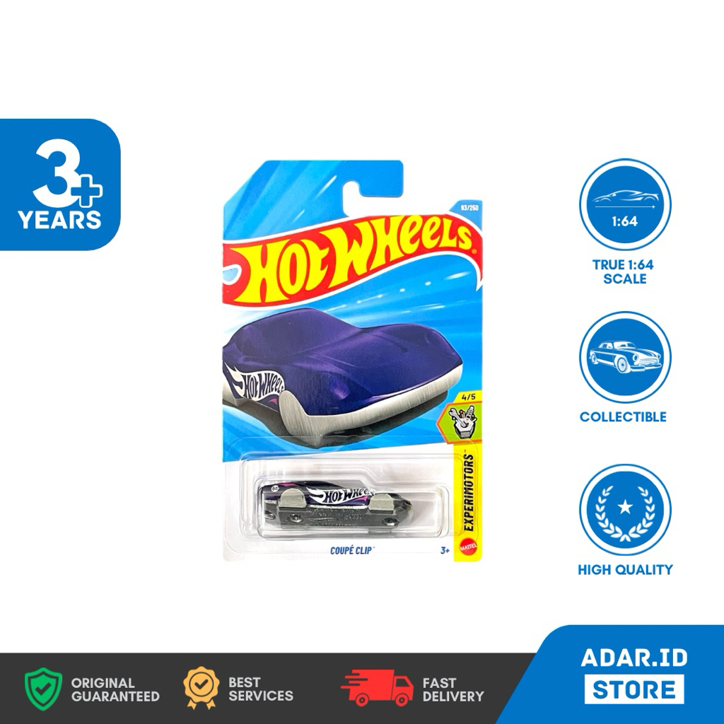 HOT WHEELS - COUPÉ CLIP - EXPERIMOTORS 4/5 - HW REGULAR 93/250 - JJJ55