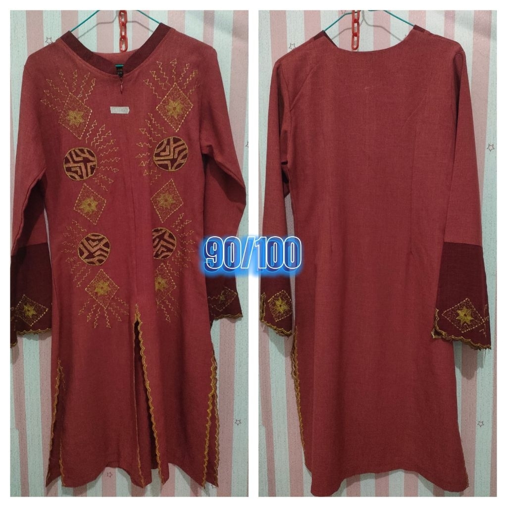 gamis , tunik preloved