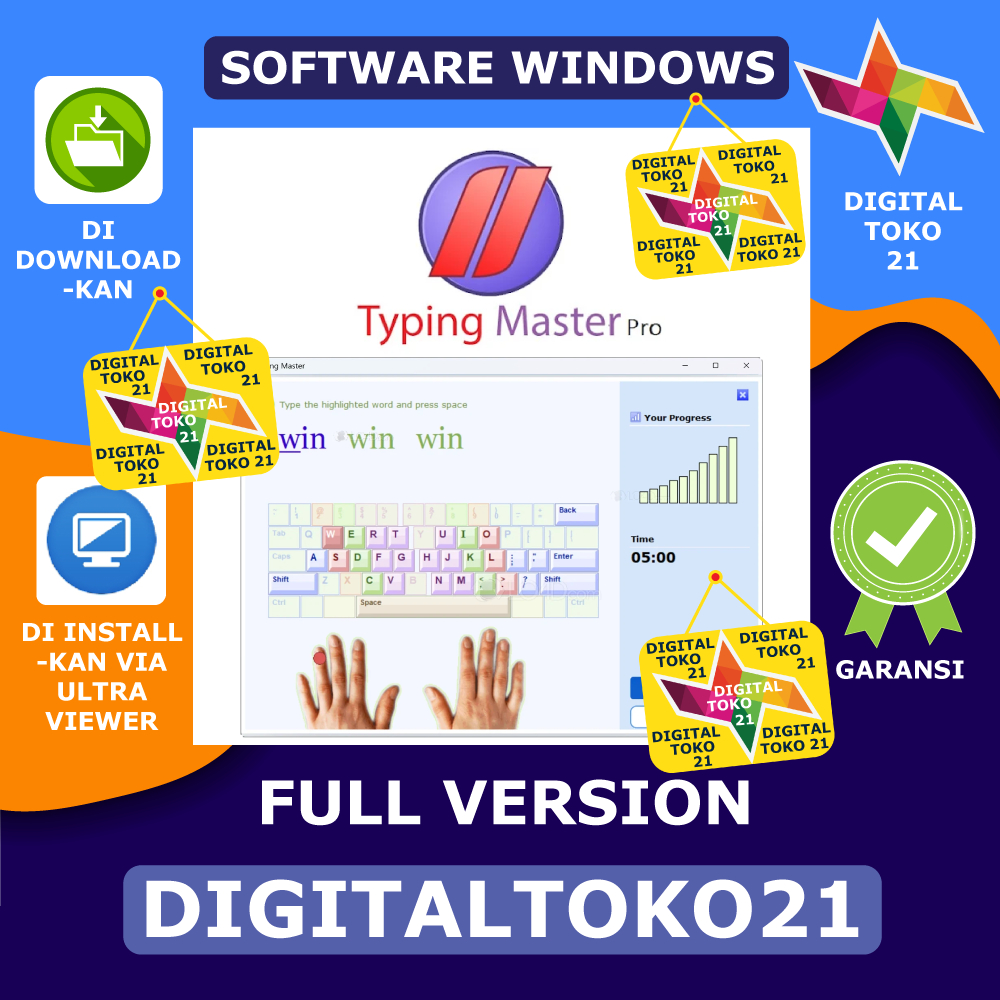 [Diinstallkan] Typing Master Pro 10 v7.10 for Windows Full Version Software PC Komputer Laptop Windo