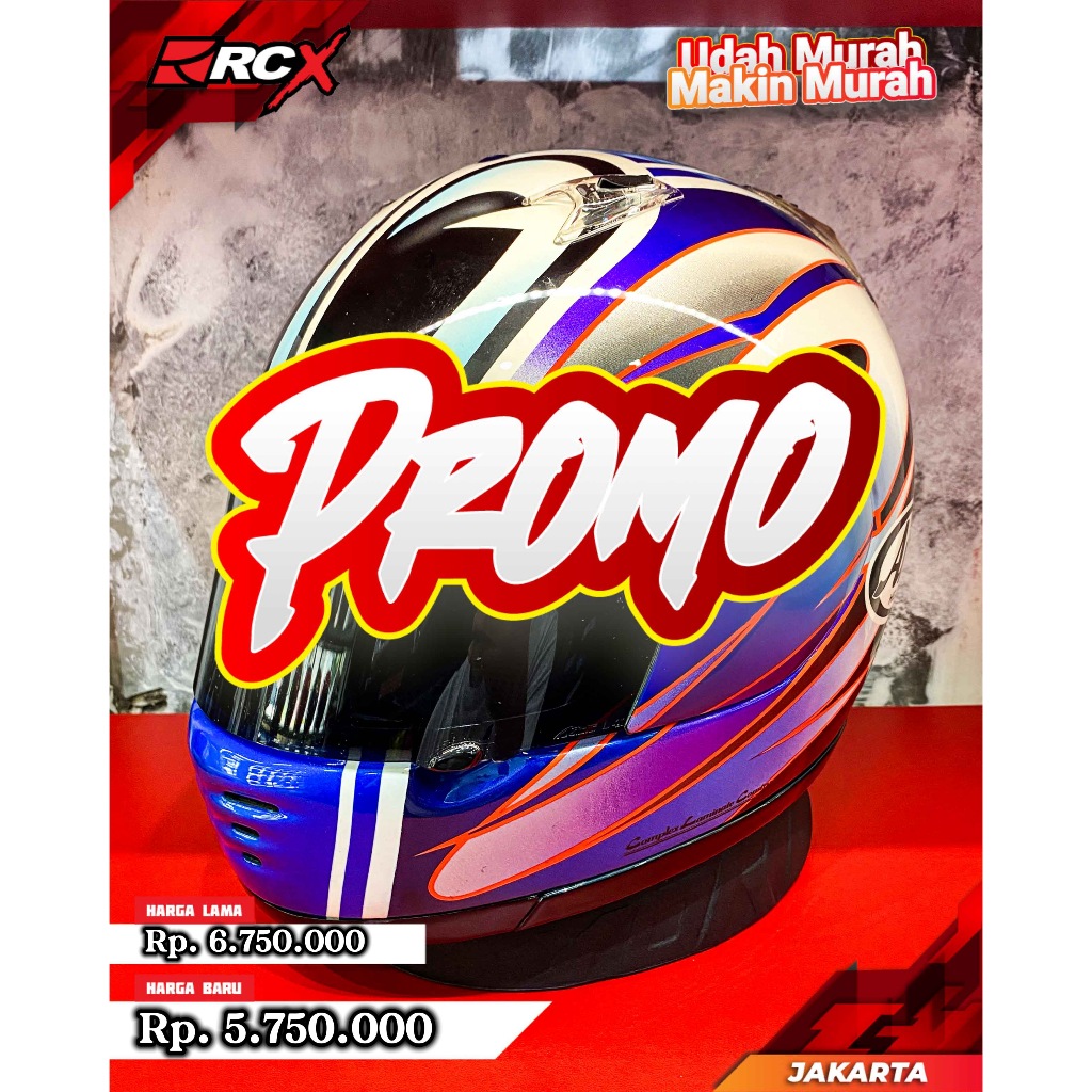 Helm Arai Rapide M Matsudo size M Original 2nd second bekas RCX