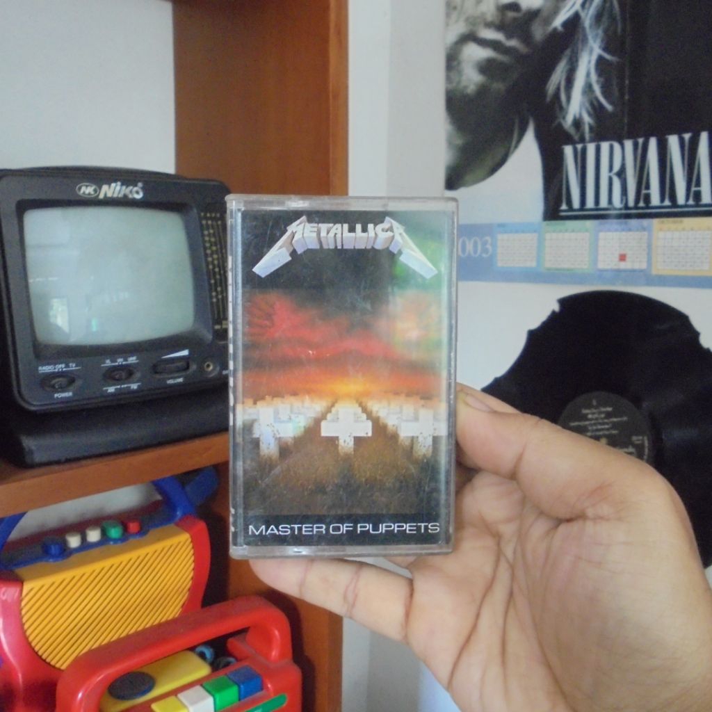 Kaset Pita /Tape Metallica Master of Puppets Original 100% Berfungsi/Tested