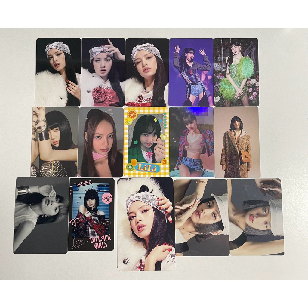 official photocard pc lalisa lisa blackpink (1)