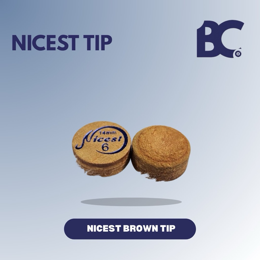 NICEST BILLIARD CUE TIP 14mm | CUE TIP STIK PLAY BILLIARD