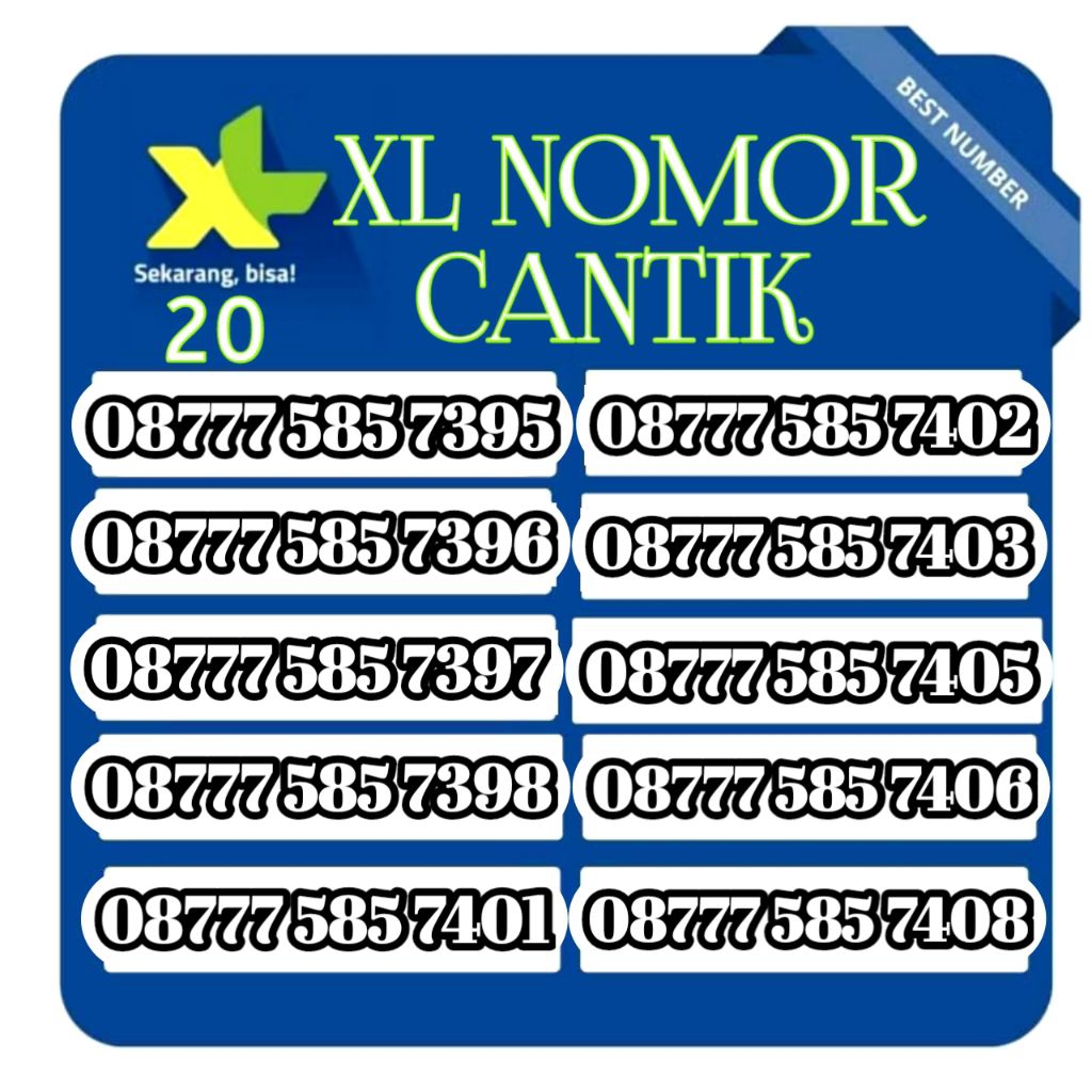 promo perdana XL nomor cantik 11digit (Cek Deskripsi)